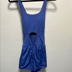 Amazon Royal Blue Cutout Jumpsuit
